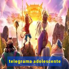 telegrama adolescente