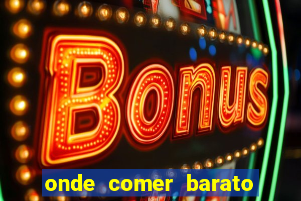 onde comer barato aeroporto santos dumont