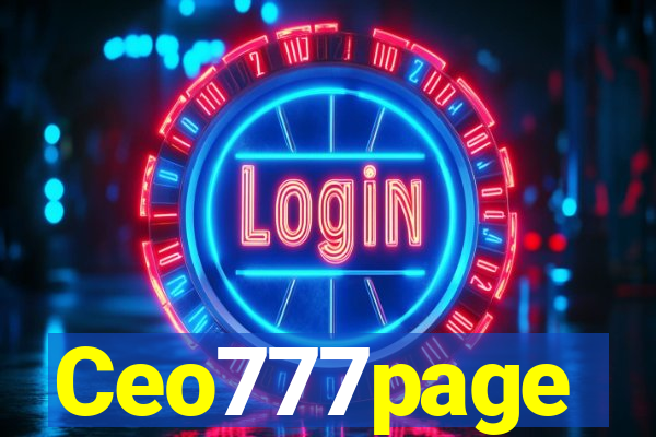 Ceo777page