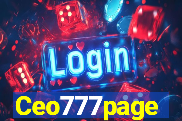 Ceo777page