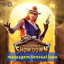 massagem sensual lapa