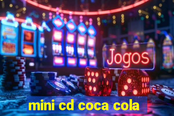 mini cd coca cola