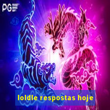 loldle respostas hoje