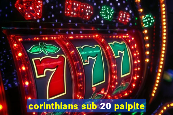 corinthians sub 20 palpite