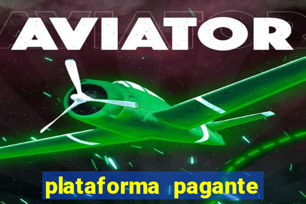 plataforma pagante fortune tiger